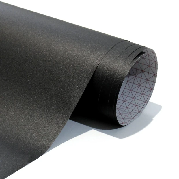 Chalkboard film - black - Graphic design. Simple, smooth surface in black.