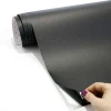 Chalkboard film - black - Graphic design. Smooth, matte black surface.