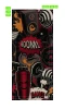 Youth door sticker Speaker, dumbbells FP 6344 - Graphic design featuring a speaker, dumbbells, and text.