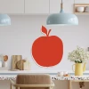 Magnetic dry-erase board for the kitchen, Apple 026 - Bright walls and natural furniture decor.