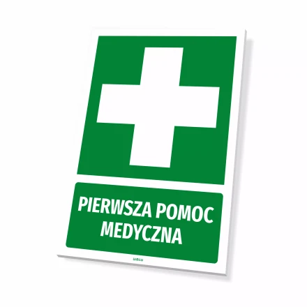 Information sign: First aid