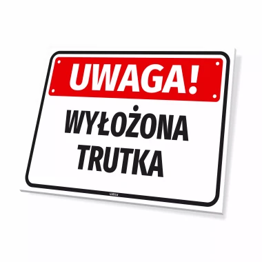 Warning sign: Caution! Poison bait, modern design, perfect for office or production facility.