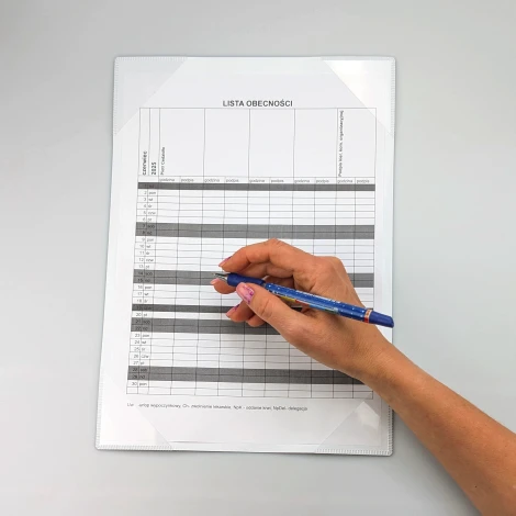 A4 Self-Adhesive Magnetic Frame for Direct Writing