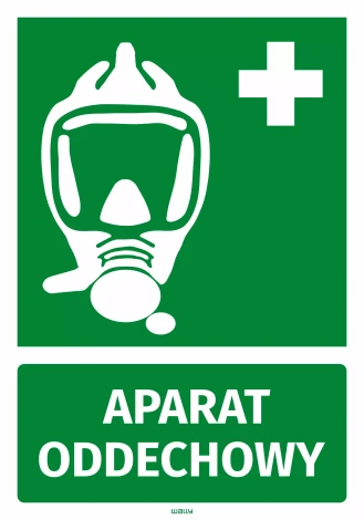 Information Sticker: Breathing apparatus