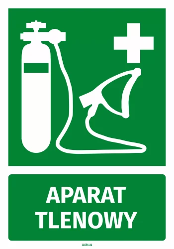 Information Sticker: Oxygen apparatus