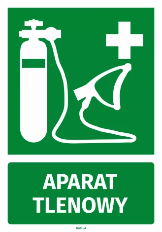 Information Sticker: Oxygen apparatus