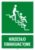 Information Sticker: Evacuation chair