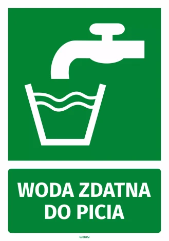 Information Sticker: Drinking Water