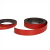 Red magnetic belt - Graphic design. Two red belts of different widths on a white background.