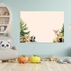 Magnetic Dry-Erase Board for Kids: Animals Among Trees 611