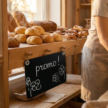 A4 chalk board for hanging