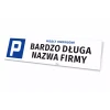 Parking Sign: Parking Spot – Company Name