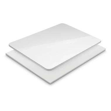 A4 whiteboard - Graphic design. Stacked smooth white surfaces visible.