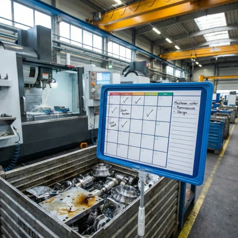 Dry-erase board with custom print in a frame on a telescopic stand  A3, A4, A5