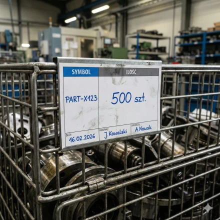 Dry-erase warehouse tags for pallet collars A4