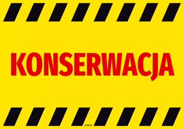 Safety Sticker: Maintenance
