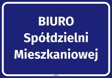 Sticker: Housing Cooperative Office