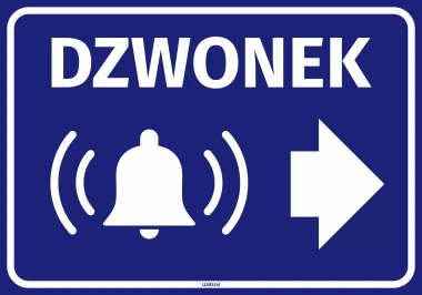 Sticker: Doorbell, Arrow right
