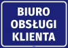 Information Sticker: Customer Service Office
