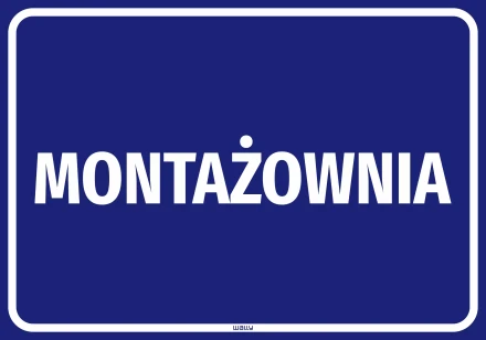 Information Sticker: Assembly room