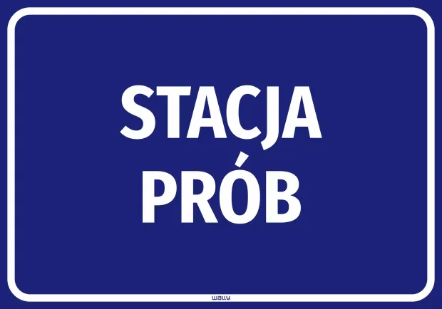 Information Sticker: Test Station