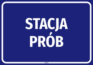 Information Sticker: Test Station