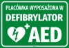 Sticker: Facility Equipped with AED Defibrillator