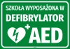 Sticker: School Equipped with AED Defibrillator