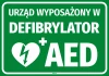 Sticker: Office Equipped with AED Defibrillator