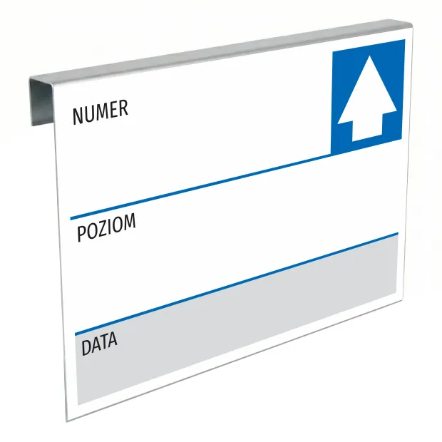 A4 magazine hanger with dry-erase print 011
