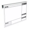 Dry-Erase Pallet Extension Tag A4 for Warehouse 006