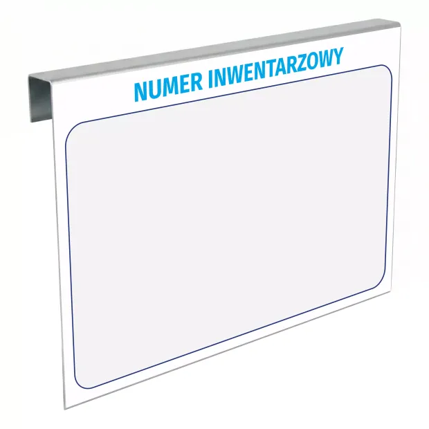 Dry-Erase Pallet Extension Tag A4 for Warehouse 008