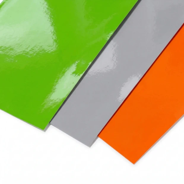 Pastel-colored dry-erase sticker for refrigerators, perfect for creative planning in modern spaces.