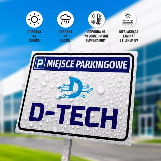 Parking Sign: Parking Space with Your Logo