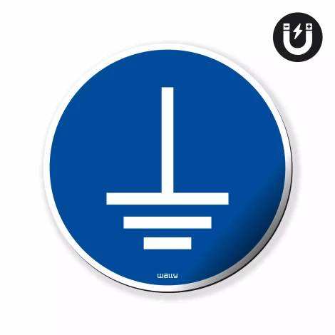 Magnet: Use Marked Crossing Only, Mandatory Symbol