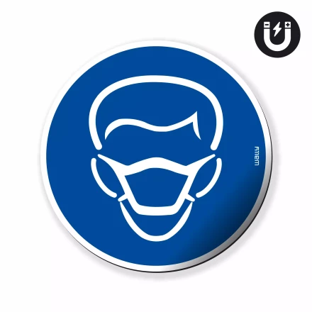 Magnet: Wear Mask, Mandatory Symbol
