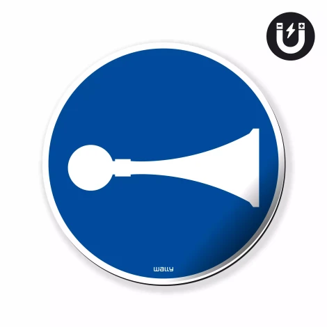 Magnet: Use Audible Signal, Mandatory Symbol