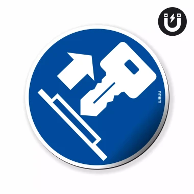 Magnet: Remove Key, Mandatory Symbol