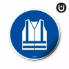 Magnet: Wear High-Visibility Vest, Mandatory Symbol
