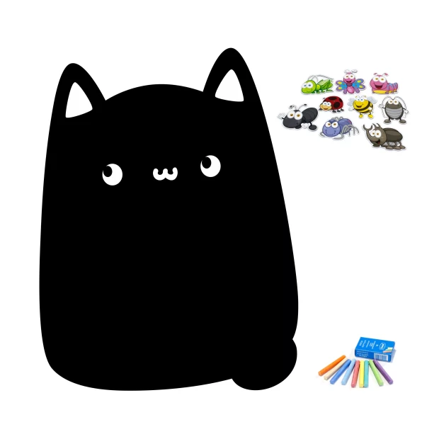 Magnetic Chalkboard for Kids: Cat 423