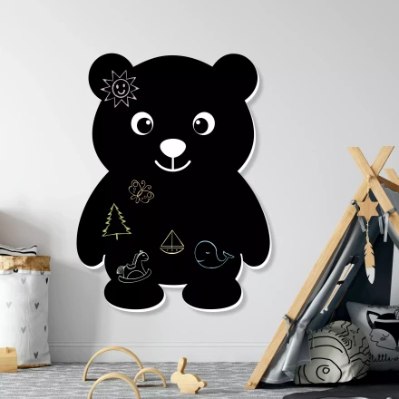 Magnetic Chalkboard for Kids: Bear 422