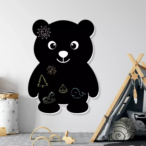 Magnetic Chalkboard for Kids: Bear 422