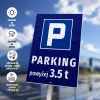 Sign: Parking up to 3.5 t