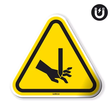 Magnet: Warning! Risk of Finger Amputation