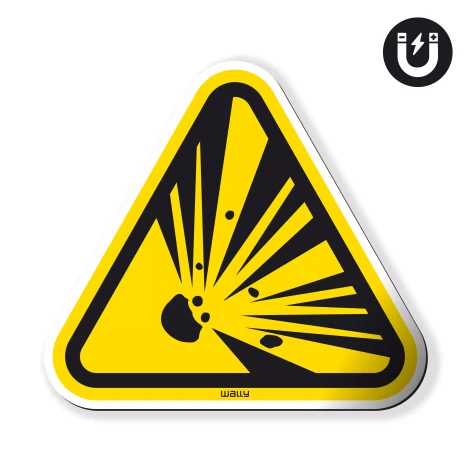Magnet: Warning! Explosion Hazard