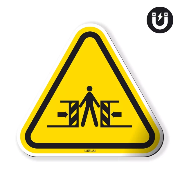 Magnet: Warning! Risk of Side Crushing
