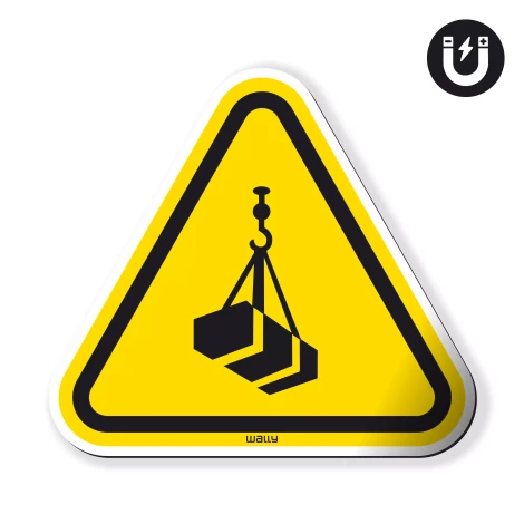 Magnet: Warning! Crane in Operation