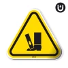 Magnet: Warning! Risk of Foot Crushing