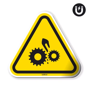 Magnet: Warning! Rotating Parts