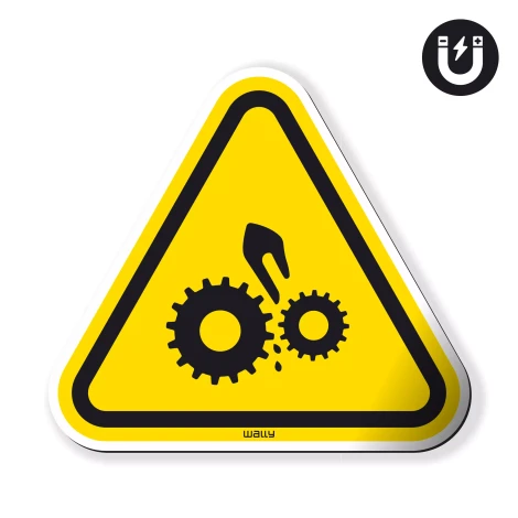Magnet: Warning! Rotating Parts